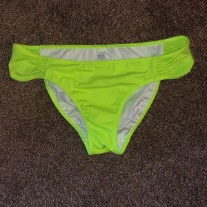 EUC size SMALL Neon Yellow VS PINK Bikini Bottoms